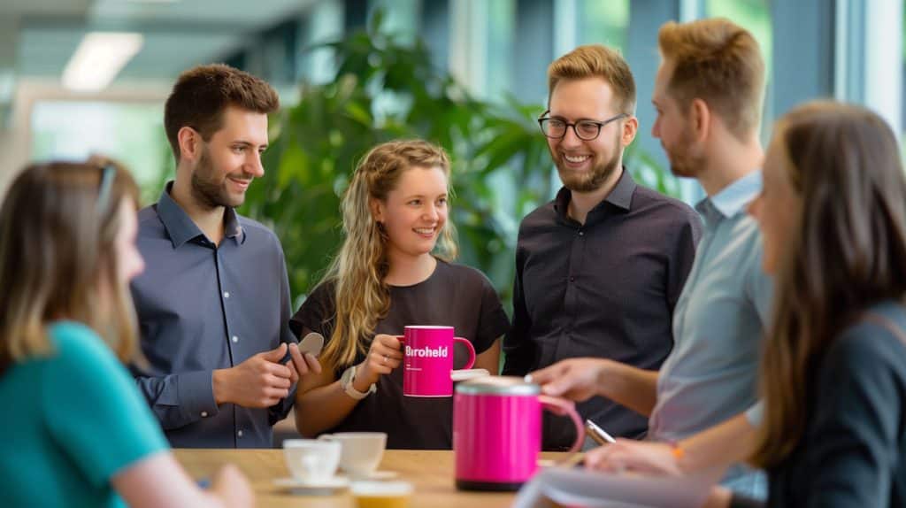 Beruckte Kaffeehäferl